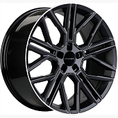 Диски Khomen KHW 2101 9.5x21 5*120 ET49 DIA72.6 Black Matt Литой купить с бесплатной доставкой в пункты выдачи в Петербурге